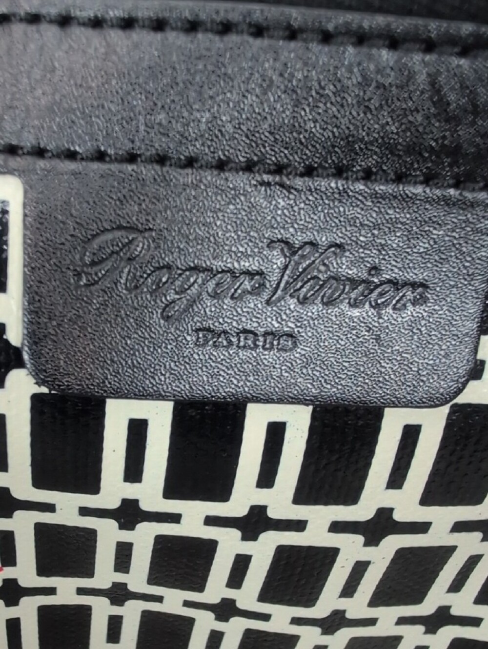 Roger Vivier Coated Canvas and Leather Shopper Tote - Picture 8 of 16